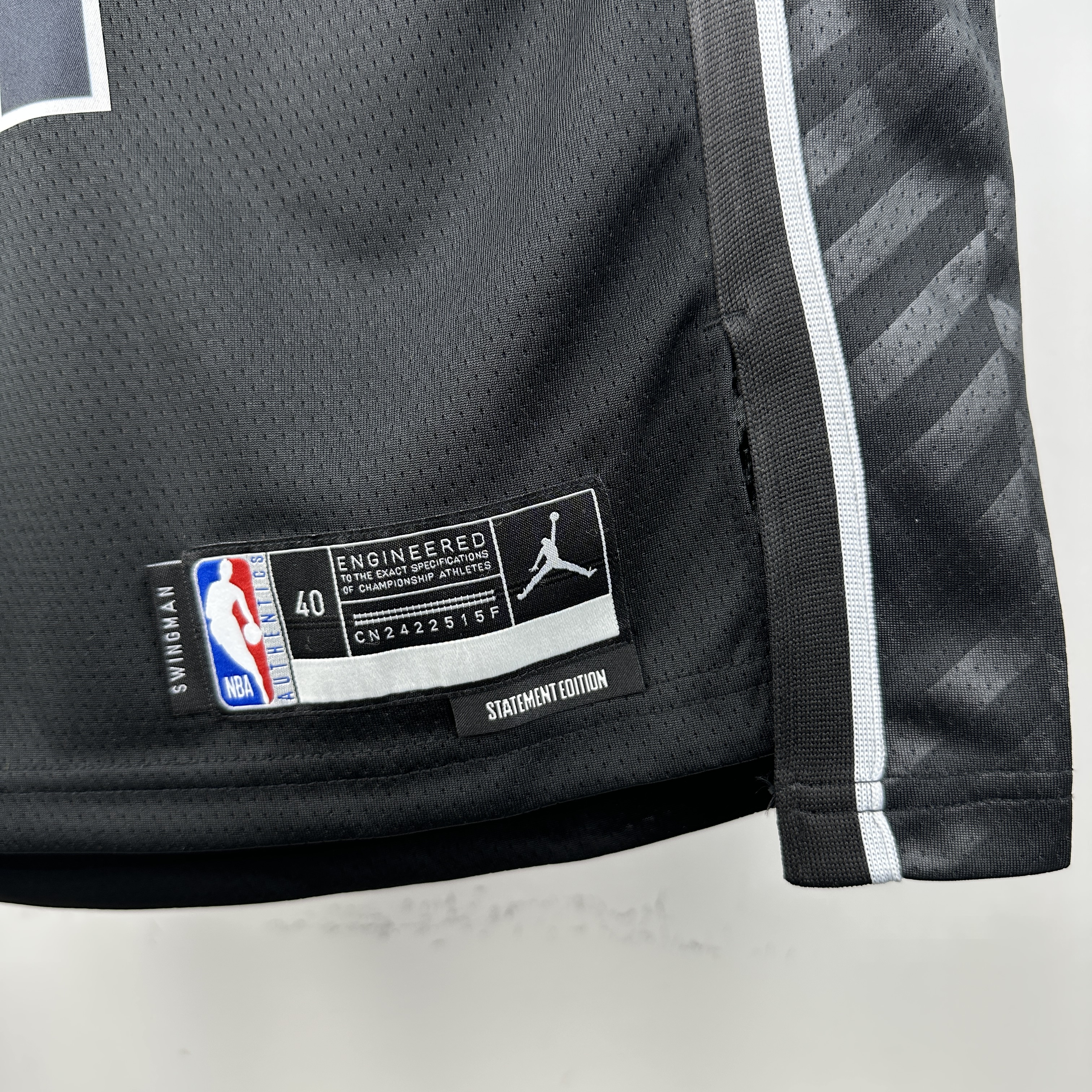 23 Season Brooklyn Nets Black  No.1