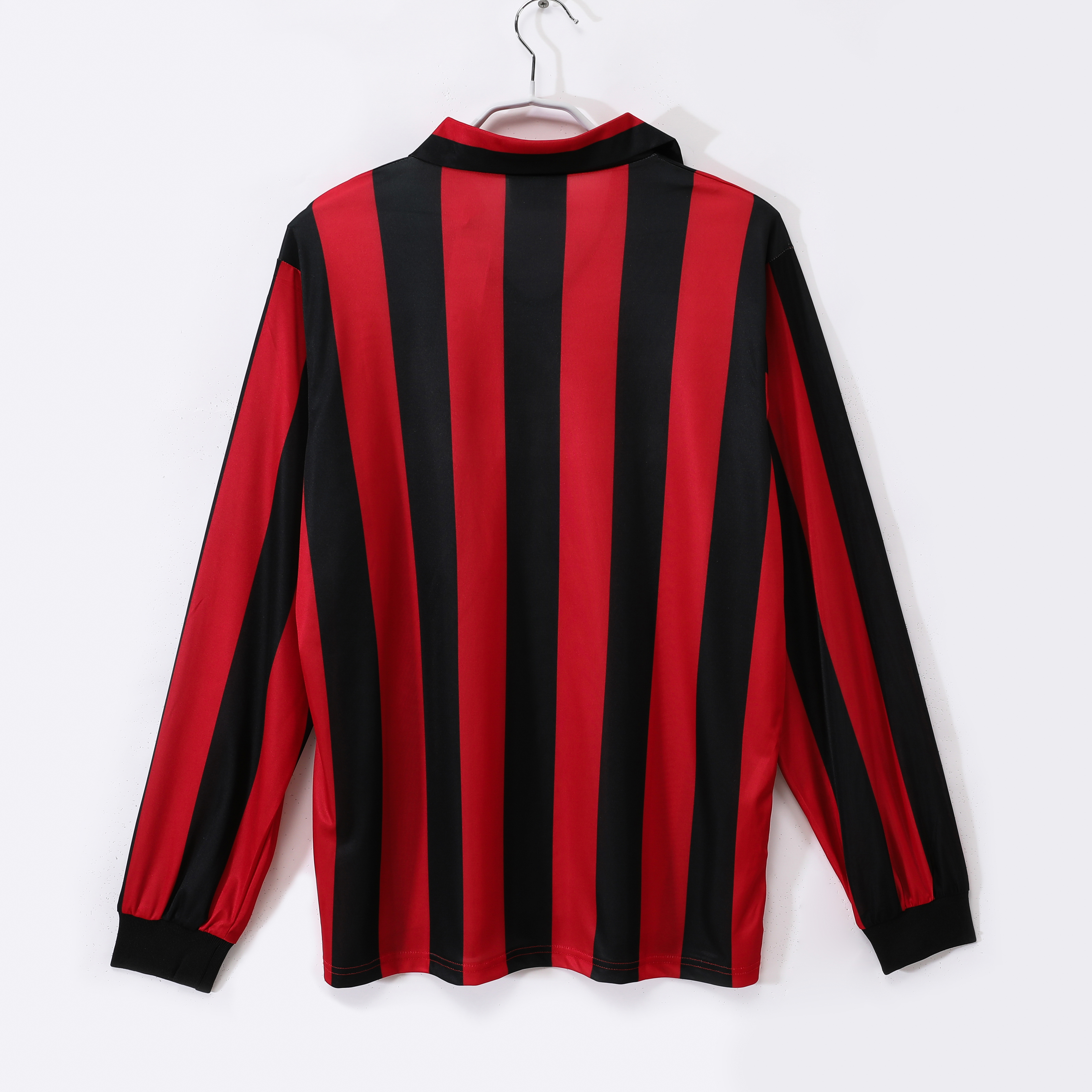 Retro 88/89 AC Milan Home Long Sleeve