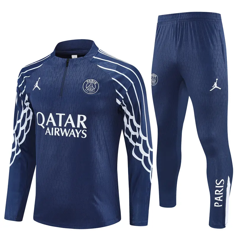Paris Saint Germain PSG 2526 Half Zipper Training Suit 801