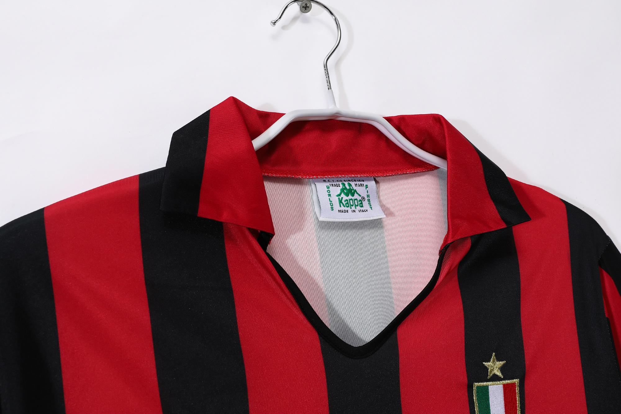 Retro 88/89 AC Milan Home Long Sleeve 4