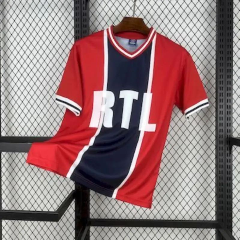 Paris Saint Germain Retro 1975 PSG Away with Number 11S-XXL