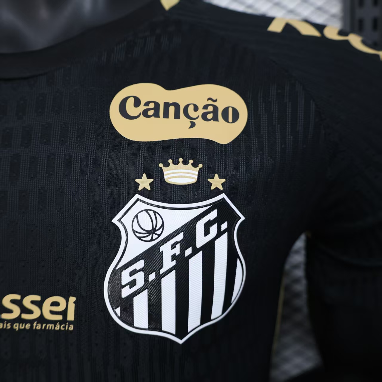 Sponsored Player Version Santos 25/26 Black 4