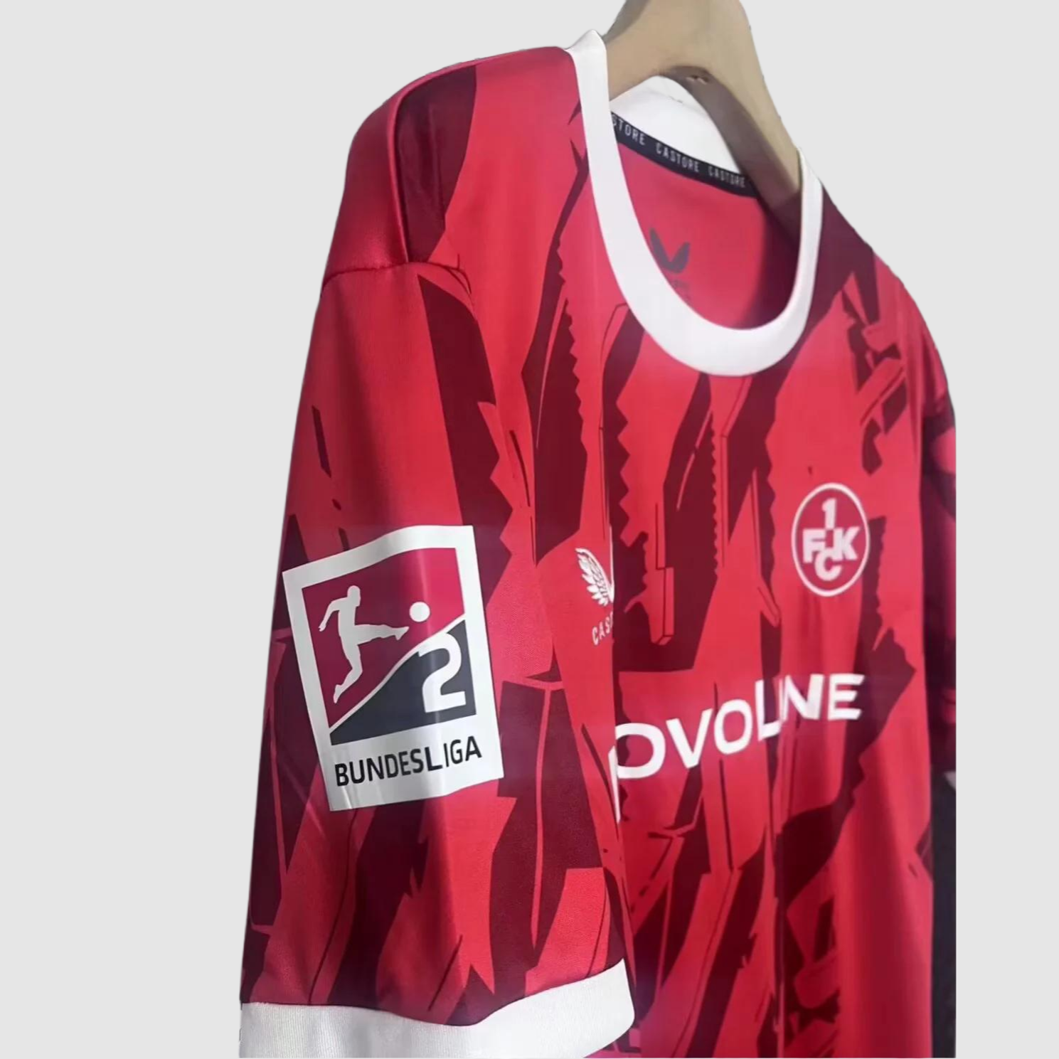 Kaiserslautern 25/26 Home With Patch S-4XL 4
