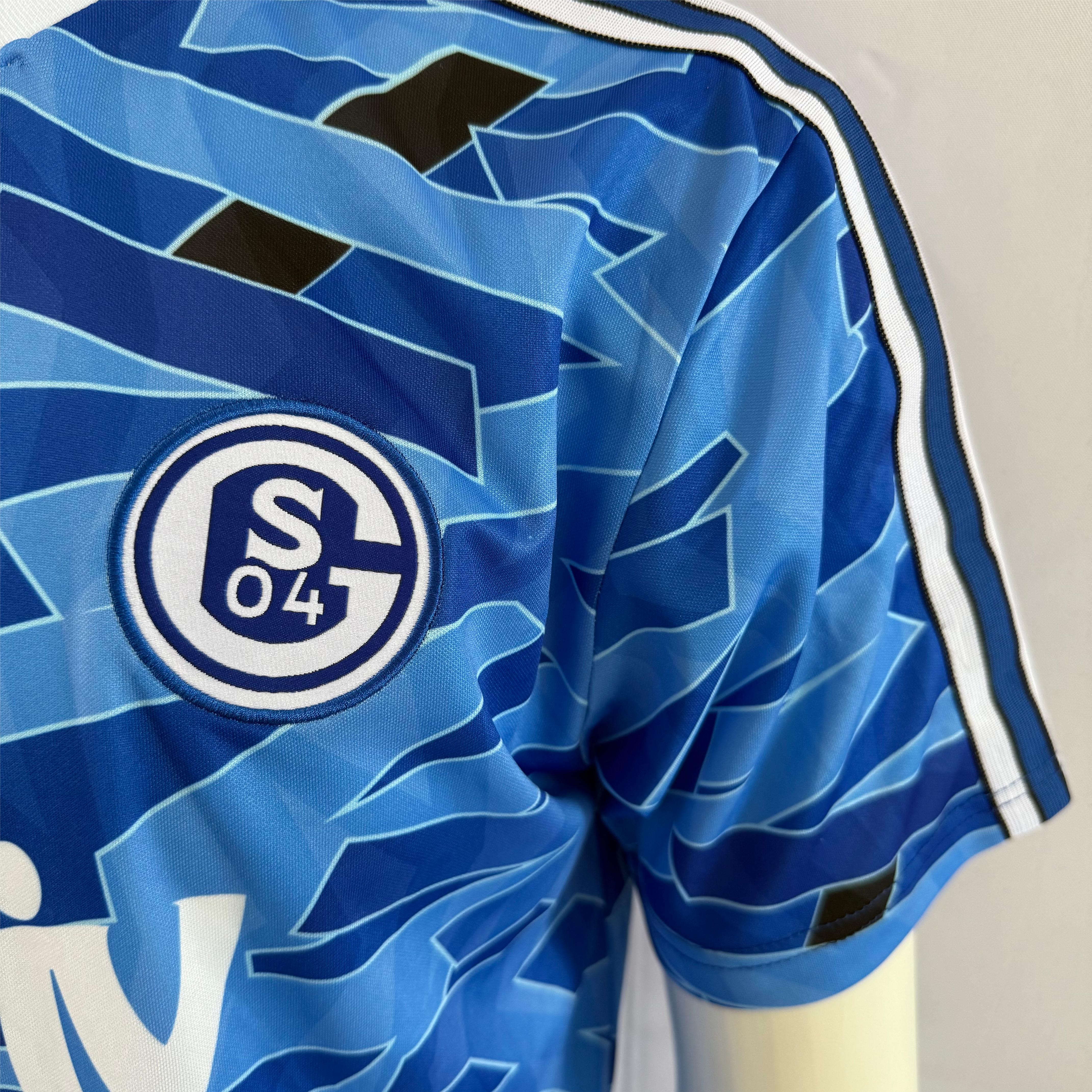 Retro 92/93 Schalke 04 Home Kit S-XXL 3
