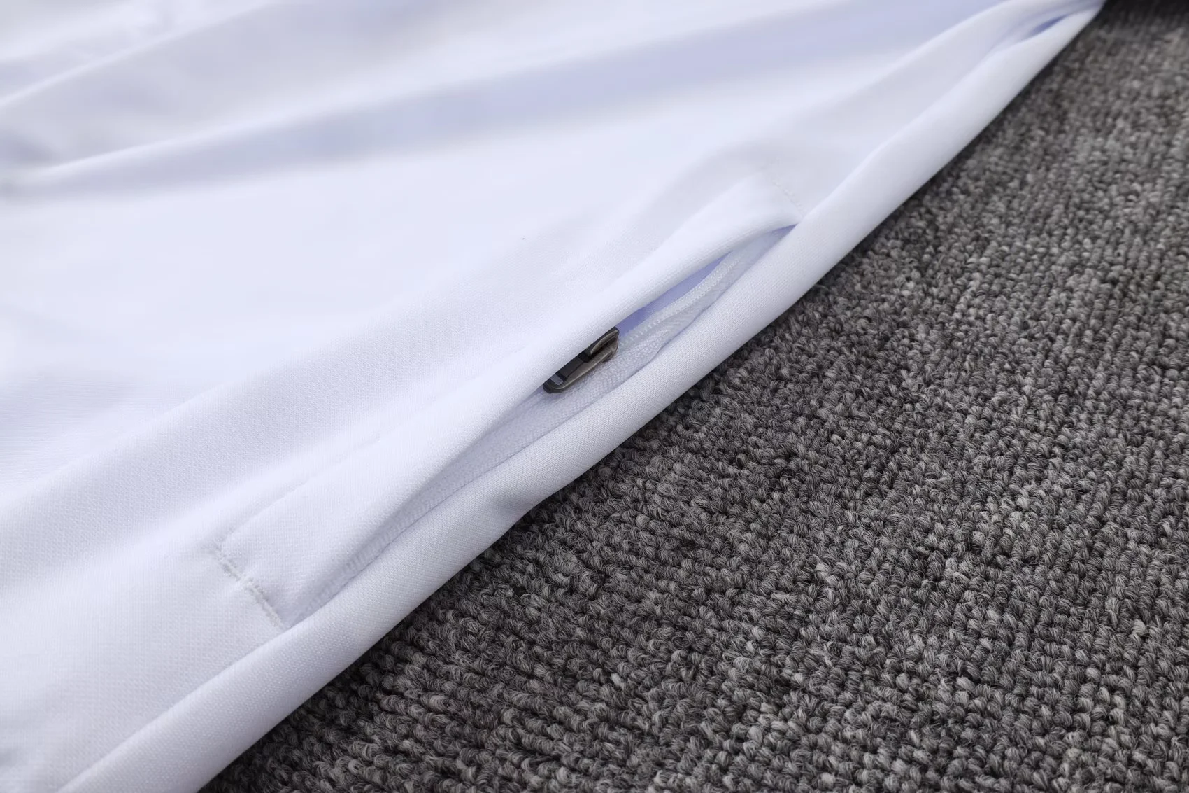 Adult/ Kids DFB 125th Year Full Zipper Training Suit White A2564 4