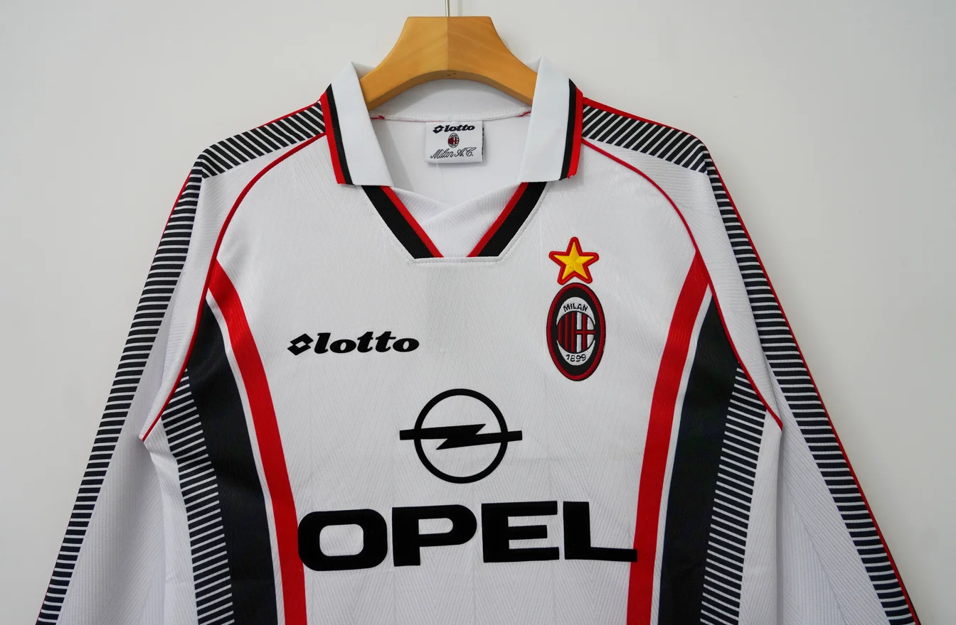 Retro 97/98 AC Milan Away Long Sleeves S-XXL 3