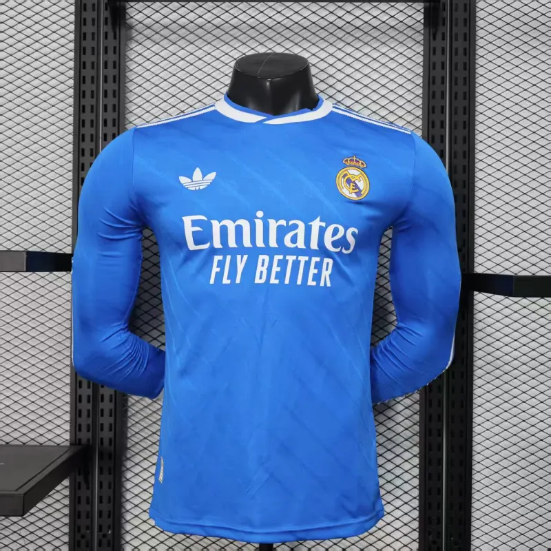 Player Version Real Madrid 25/26 Third Long Sleeves S-XXL
