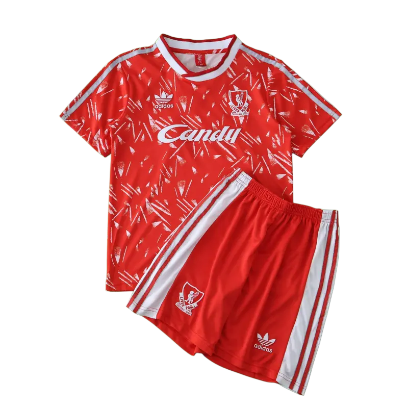Kids kit Liverpool 89/91 Home