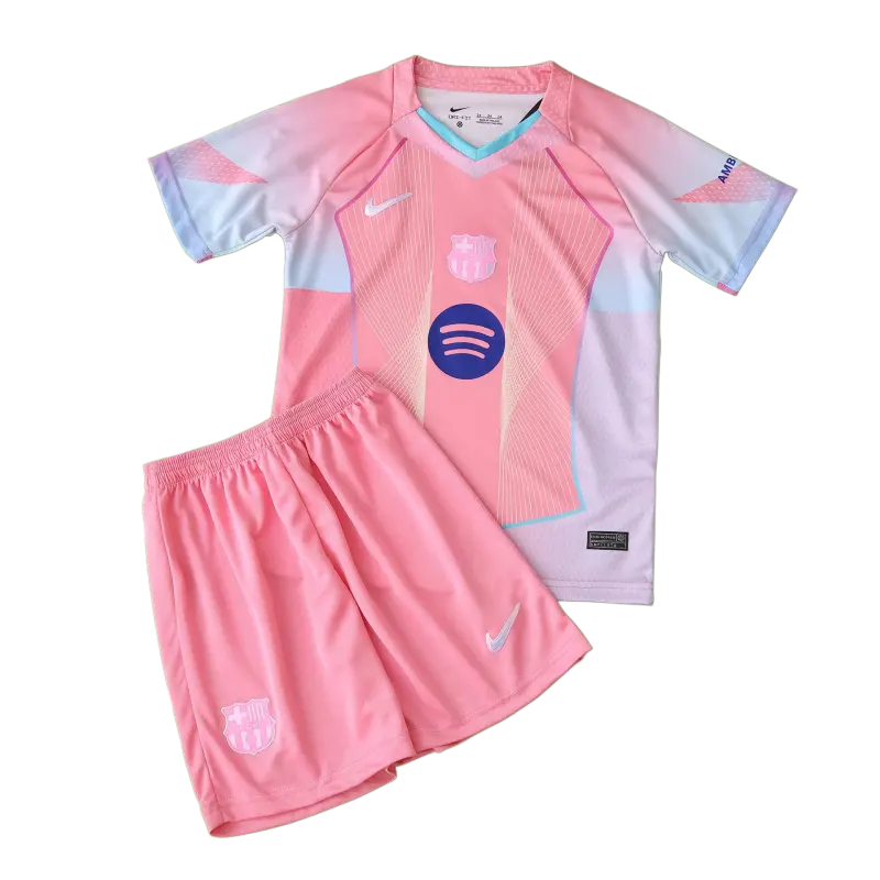 Kids kit Barcelona 25/26 Special Pink