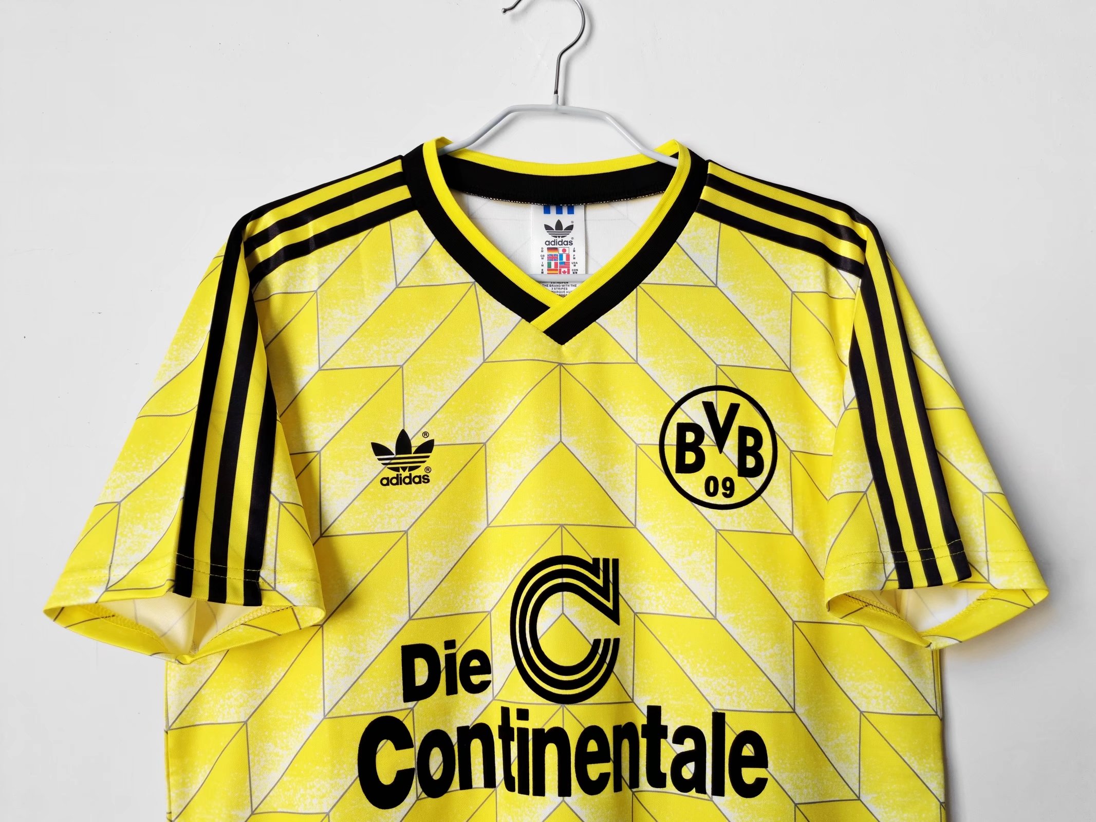 Retro Borussia Dortmund 1988 Home Shirt S-XXL 3
