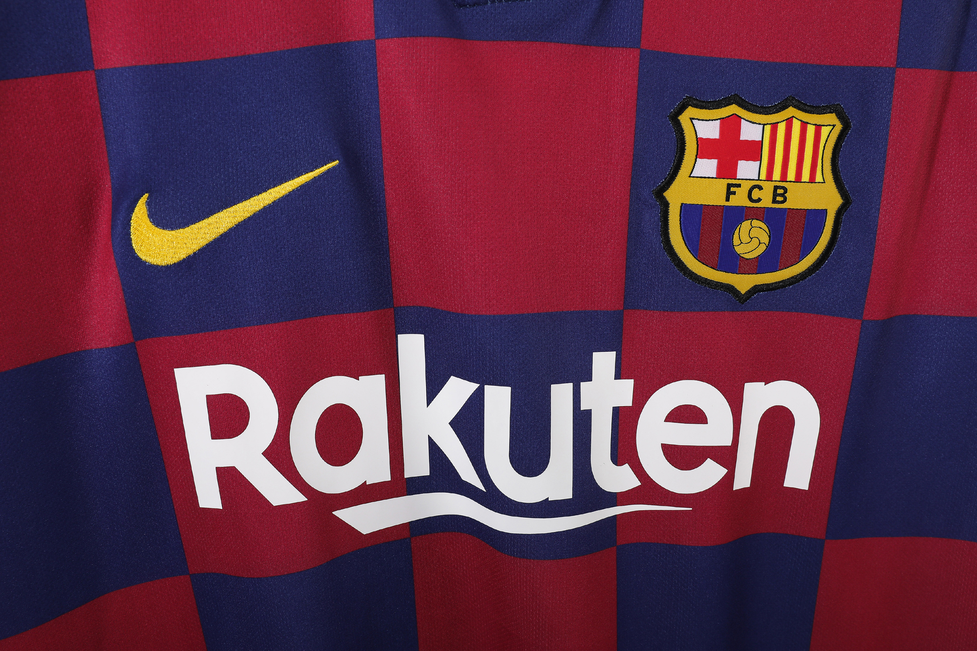 Retro Barcelona 19/20 Home kit wiht Patches S-XXL 4