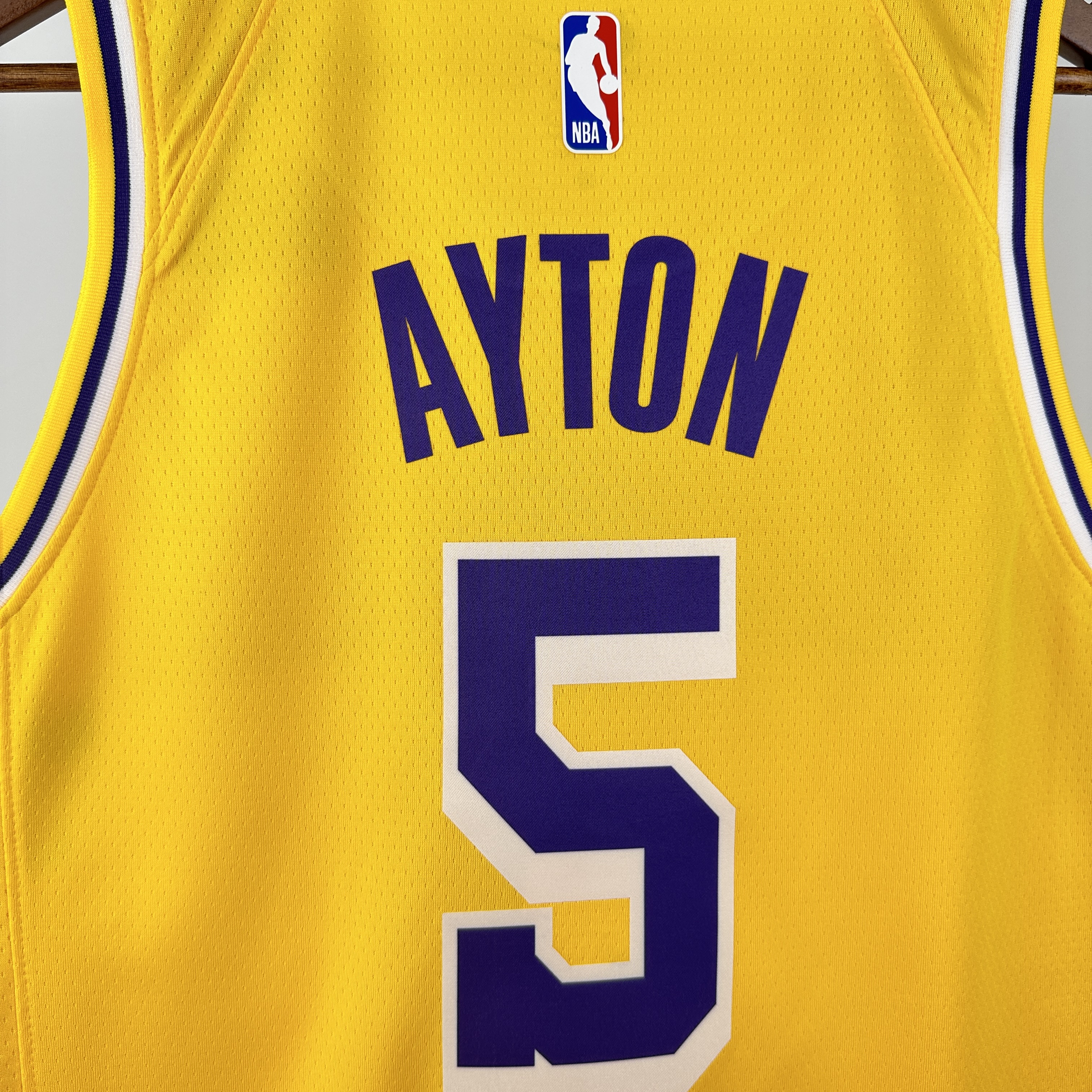23 Season Lakers Yellow #5