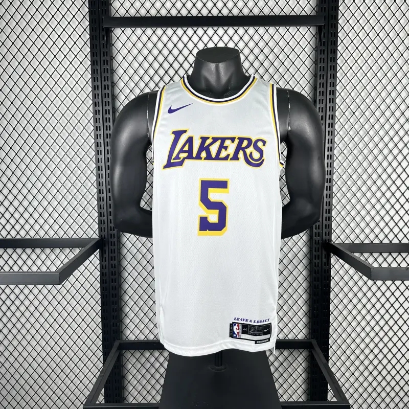 23 Season Lakers White #5