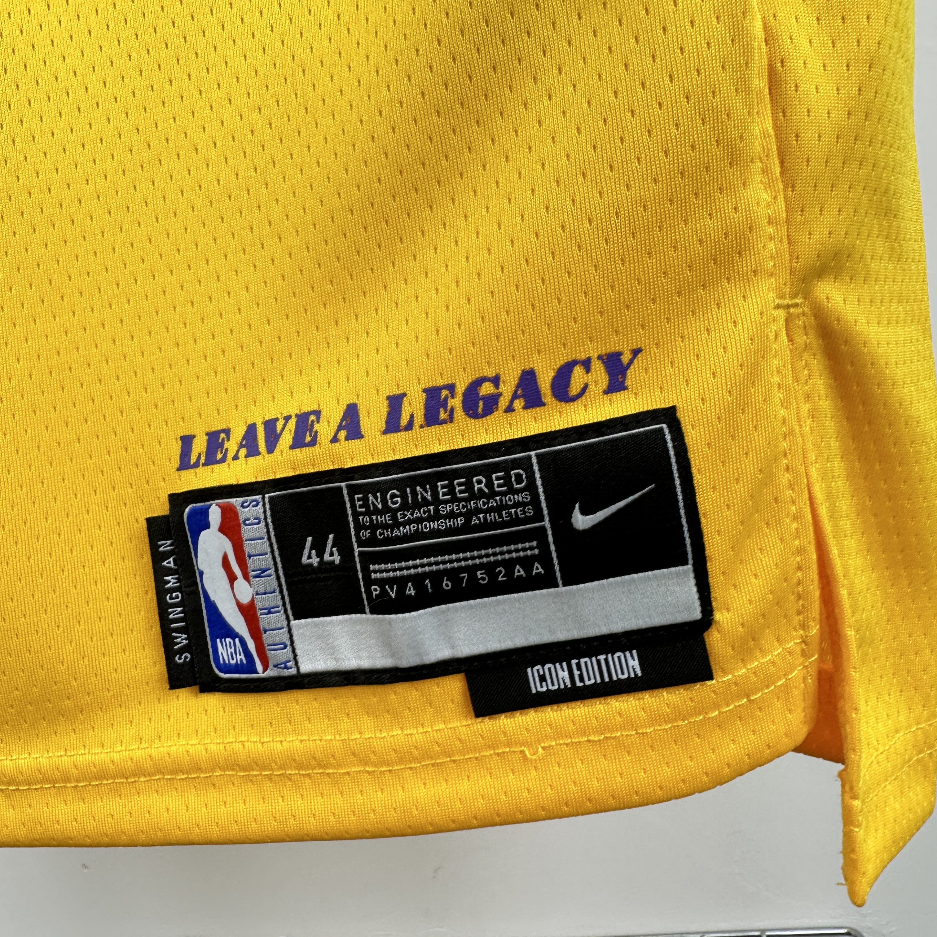 23 Season Lakers Yellow #5