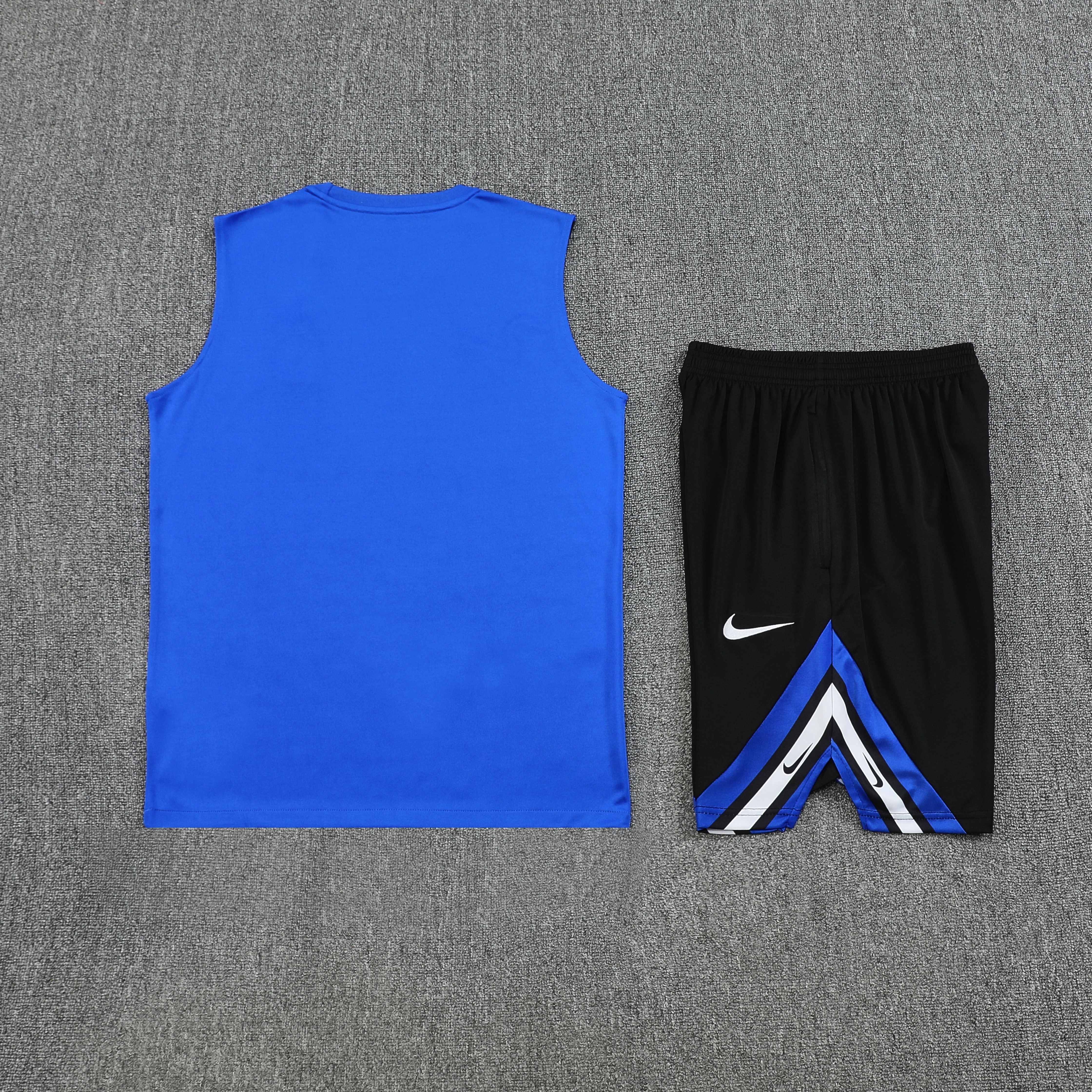 Sleeveless Inter Milan Training Suit Blue
