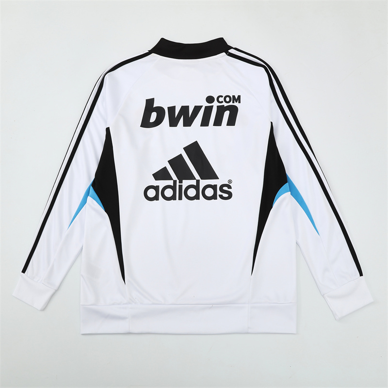 Real Madrid 08/09 half zipper Training White