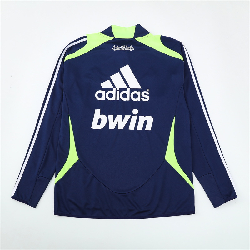 Real Madrid 12/13 half zipper Training Dark Blue