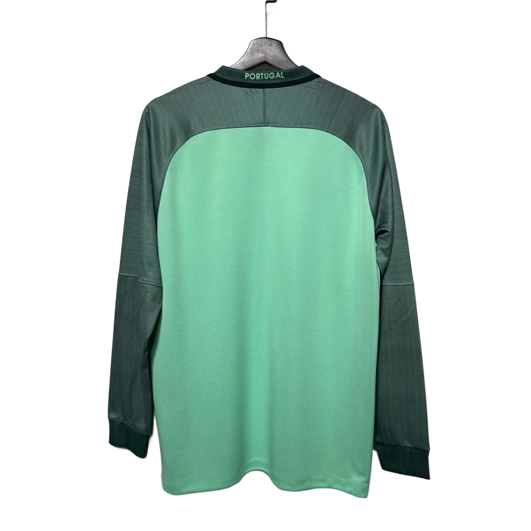 Retro Portugal 2016 Away Green Long Sleeves