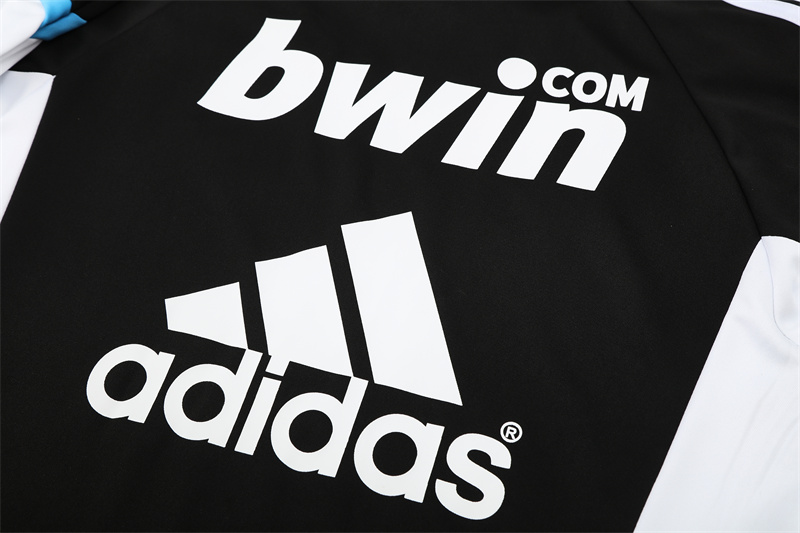Real Madrid 08/09 half zipper Training Black