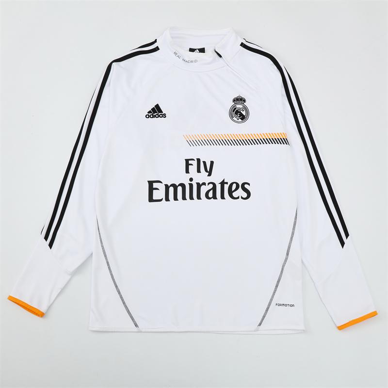 Real Madrid 13/14 half zipper Training White