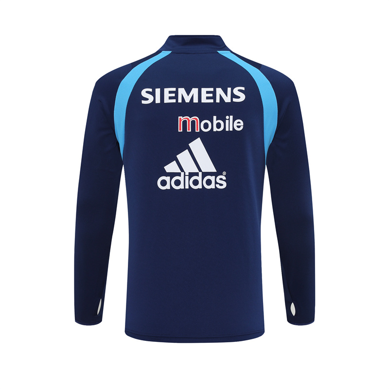 Real Madrid 03/04 half zipper Training Dark Blue