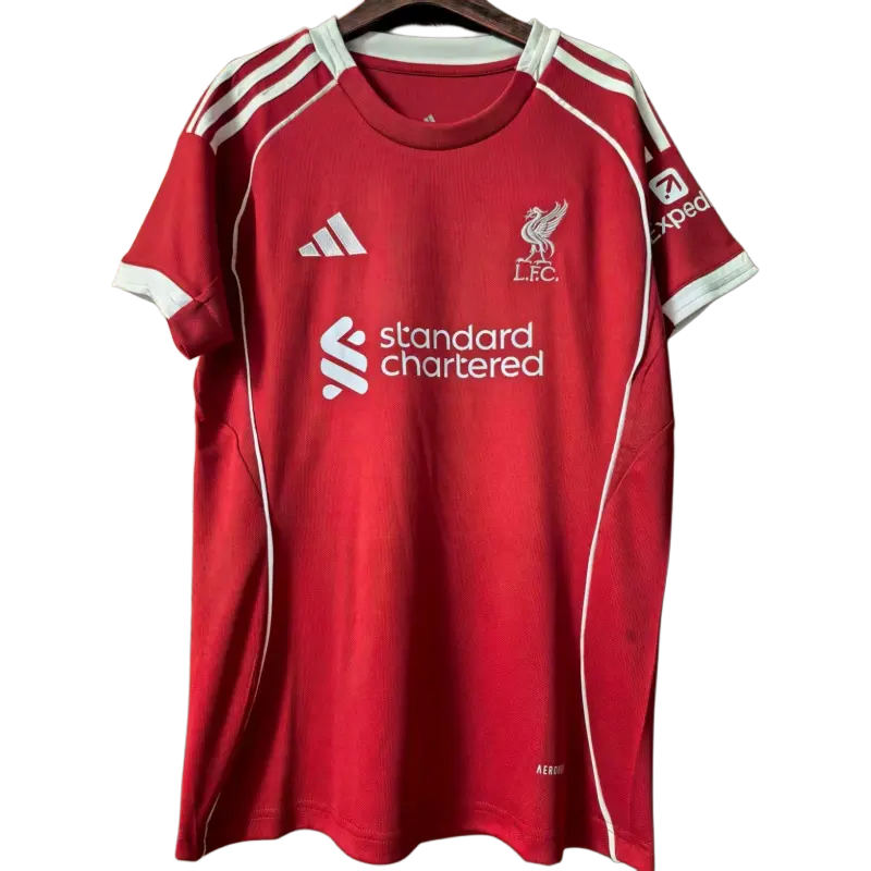 Female Liverpool 25/26 Home Red S-XXL