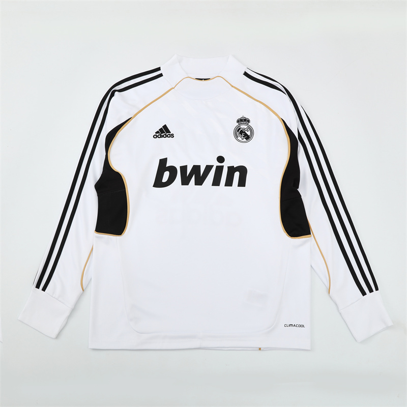 Real Madrid 11/12 half zipper Training White