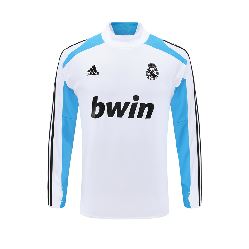 Real Madrid 12/13 half zipper Training White