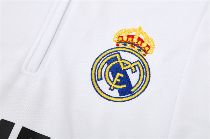 Real Madrid 04/05 half zipper Training White
