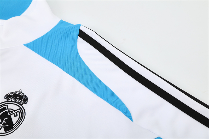 Real Madrid 12/13 half zipper Training White