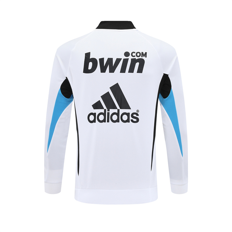 Real Madrid 08/09 half zipper Training White