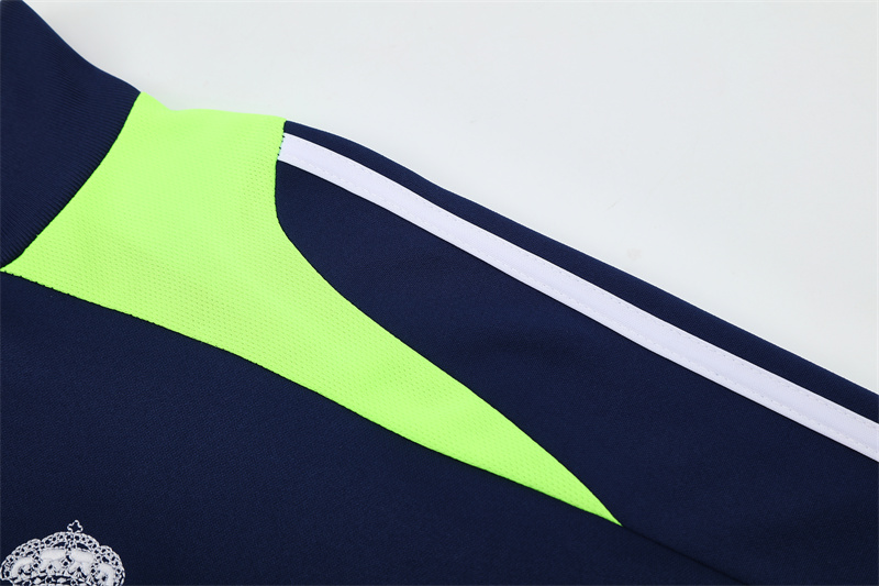 Real Madrid 12/13 half zipper Training Dark Blue