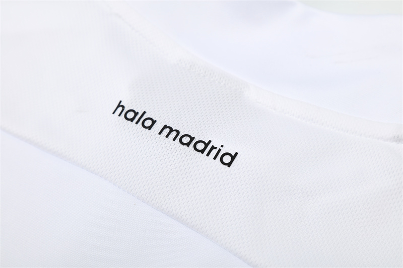 Real Madrid 15/16 half zipper Training White