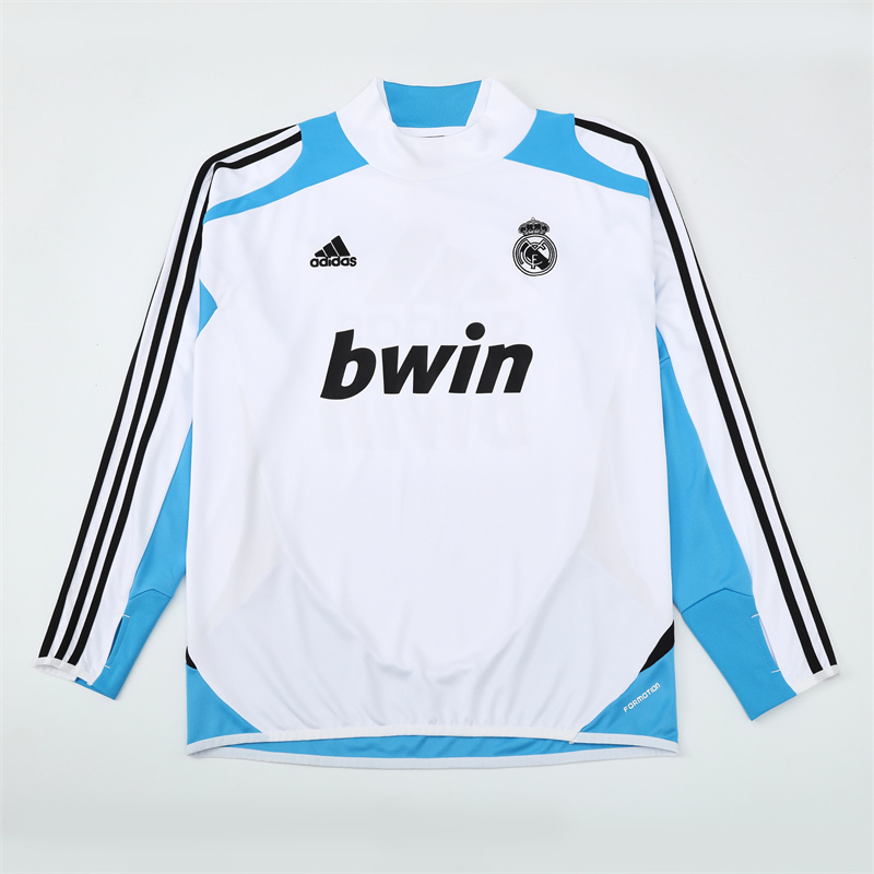 Real Madrid 12/13 half zipper Training White