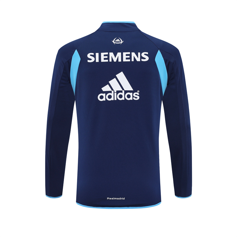 Real Madrid 05/06 half zipper Training Dark Blue
