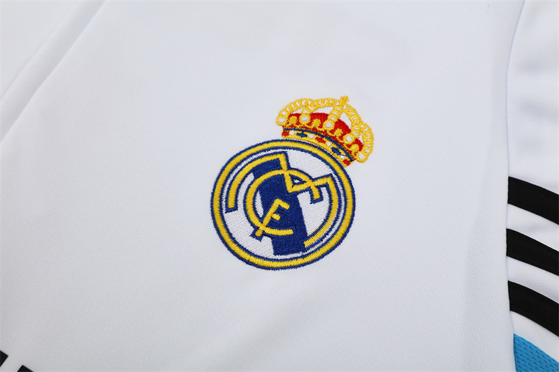 Real Madrid 03/04 half zipper Training White