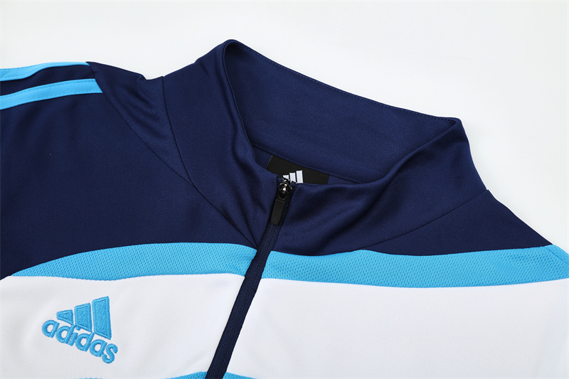 Real Madrid 09/10 half zipper Training Blue
