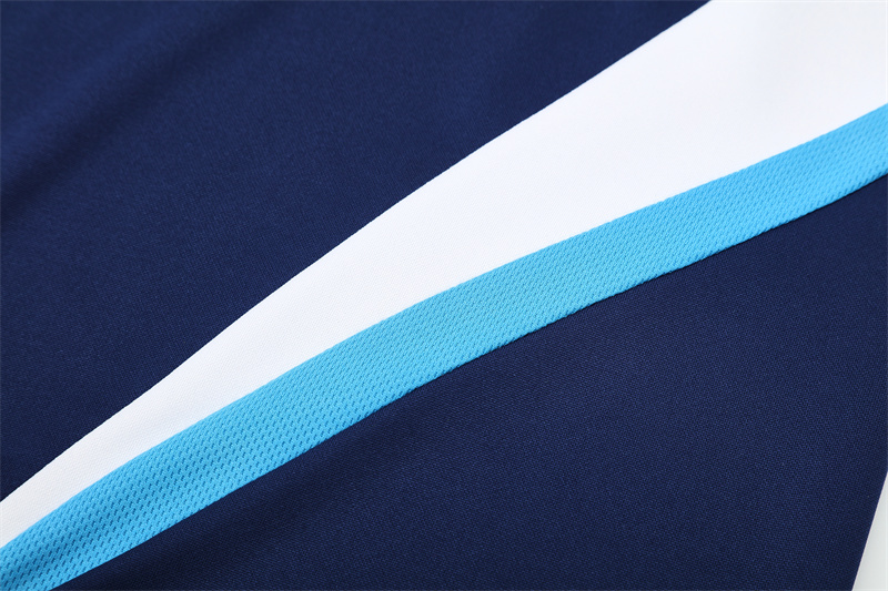 Real Madrid 09/10 half zipper Training Blue