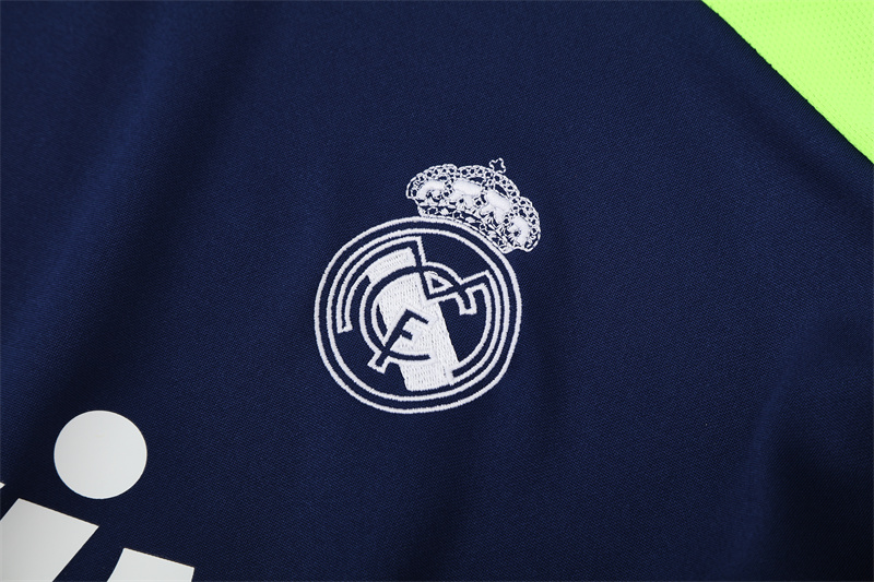 Real Madrid 12/13 half zipper Training Dark Blue