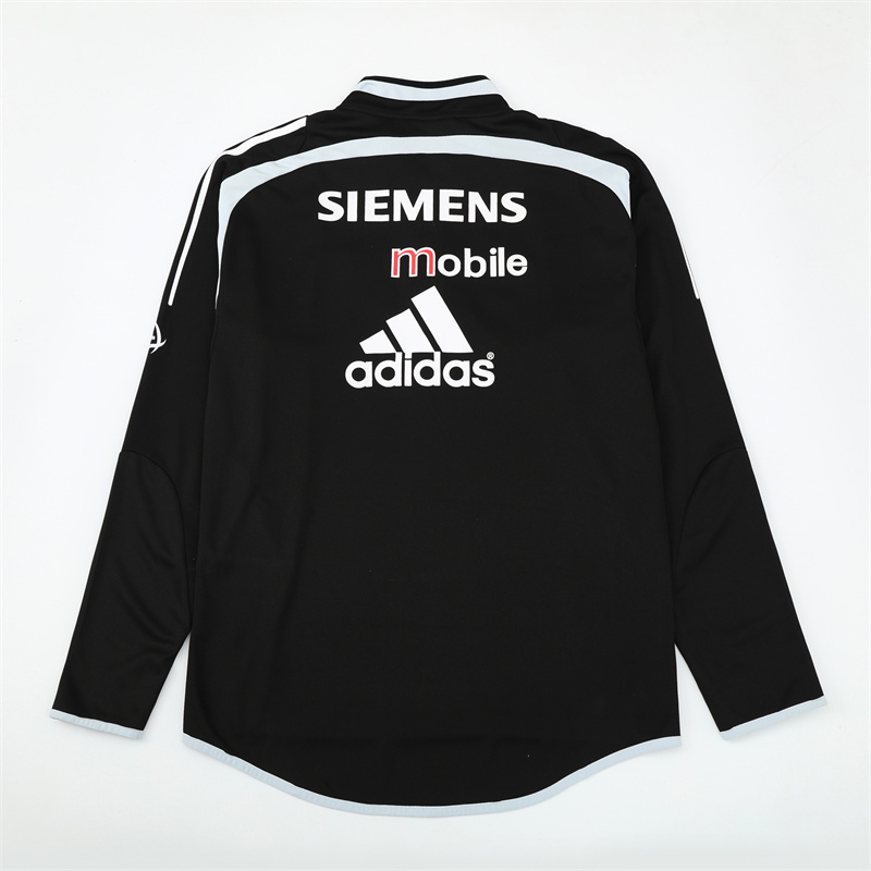 Real Madrid 04/05 half zipper Training Black