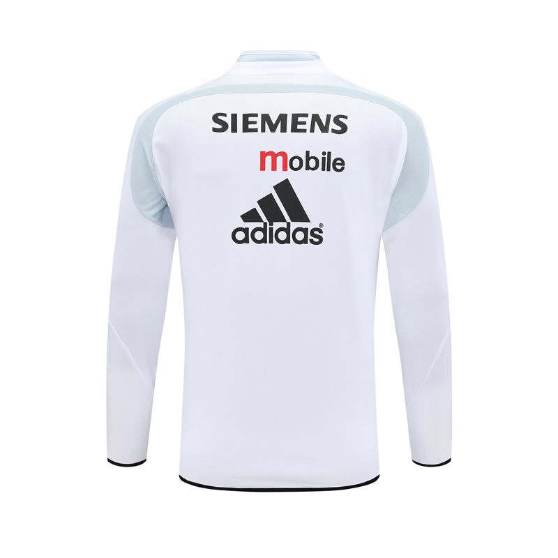 Real Madrid 04/05 half zipper Training White