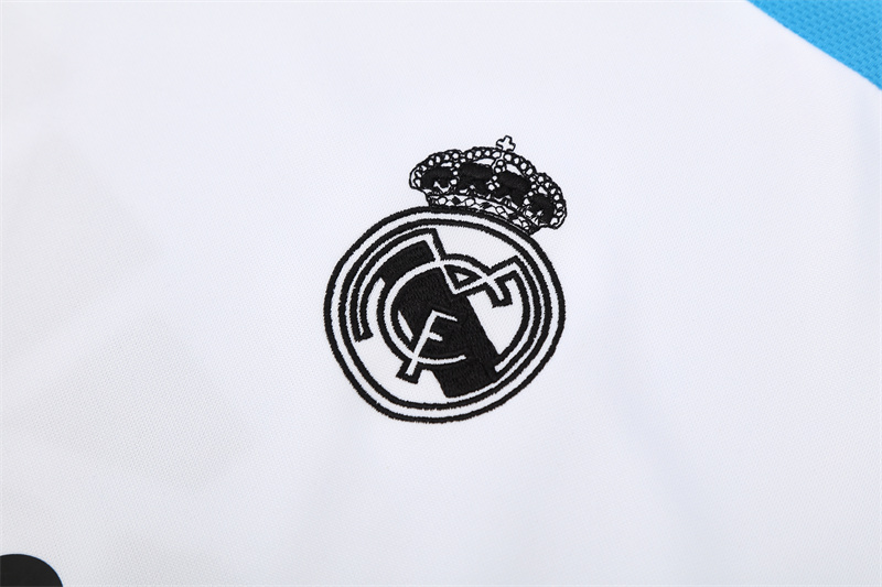 Real Madrid 12/13 half zipper Training White