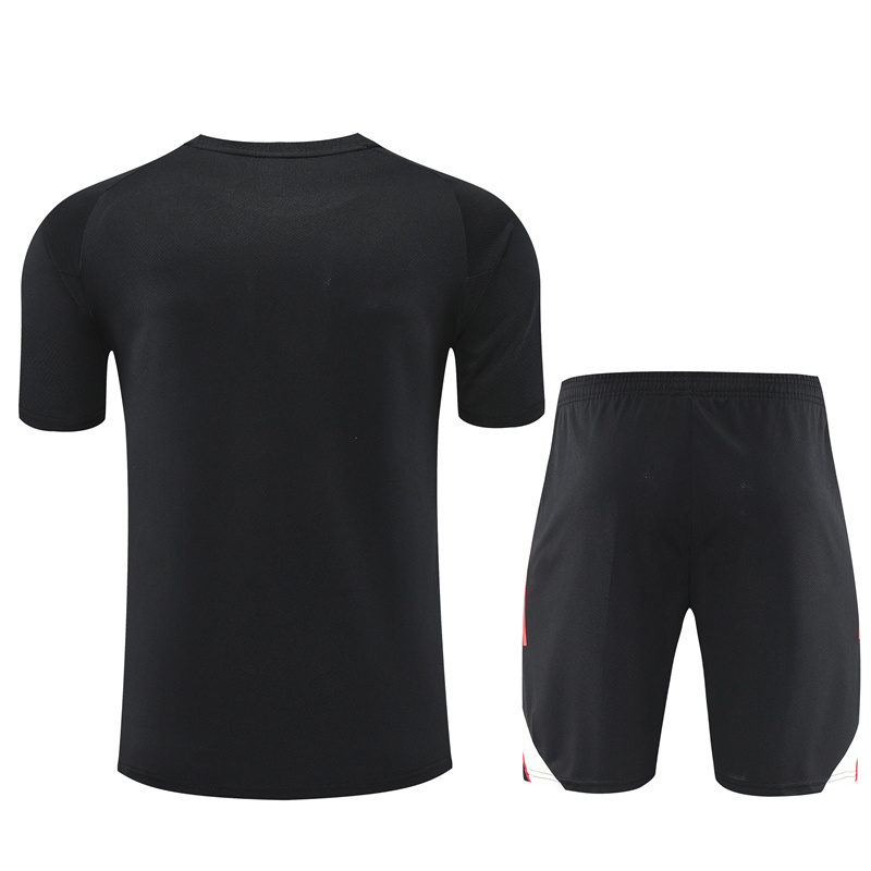 Short Sleeves LVP Training Suit Black