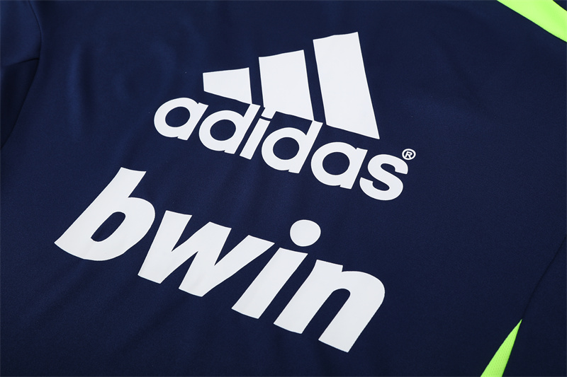 Real Madrid 12/13 half zipper Training Dark Blue
