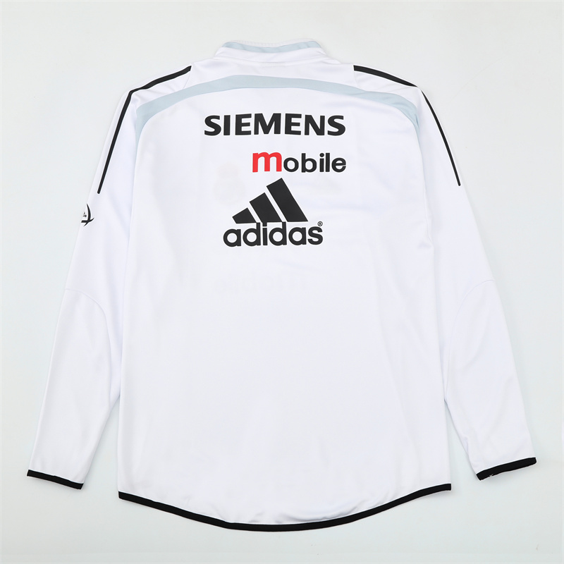 Real Madrid 04/05 half zipper Training White