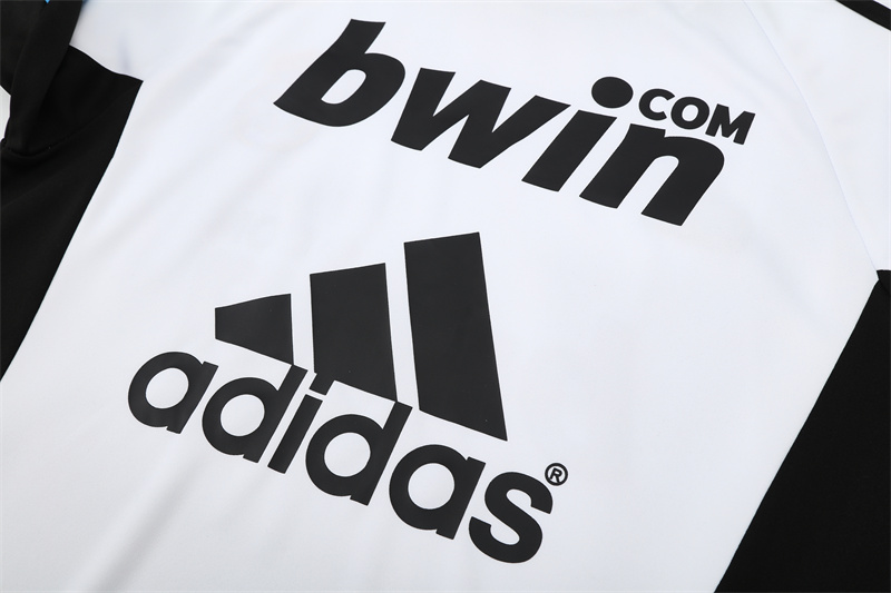 Real Madrid 08/09 half zipper Training White