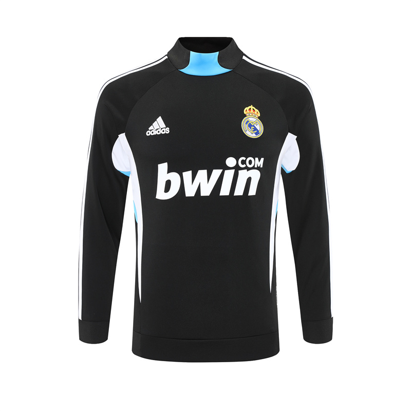 Real Madrid 08/09 half zipper Training Black