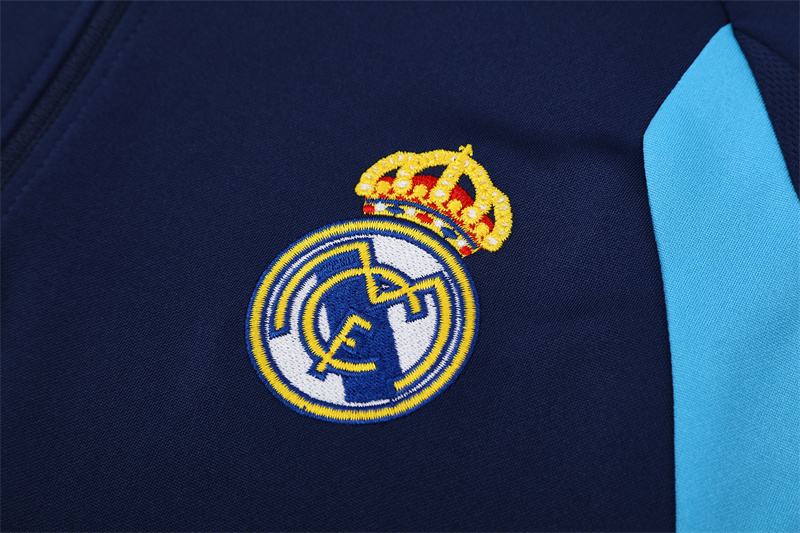 Real Madrid 05/06 half zipper Training Dark Blue