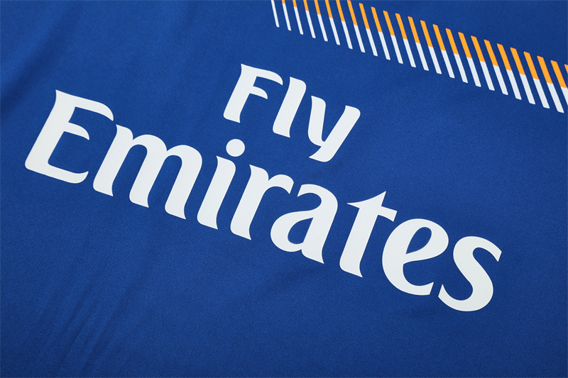 Real Madrid 13/14 half zipper Training Blue