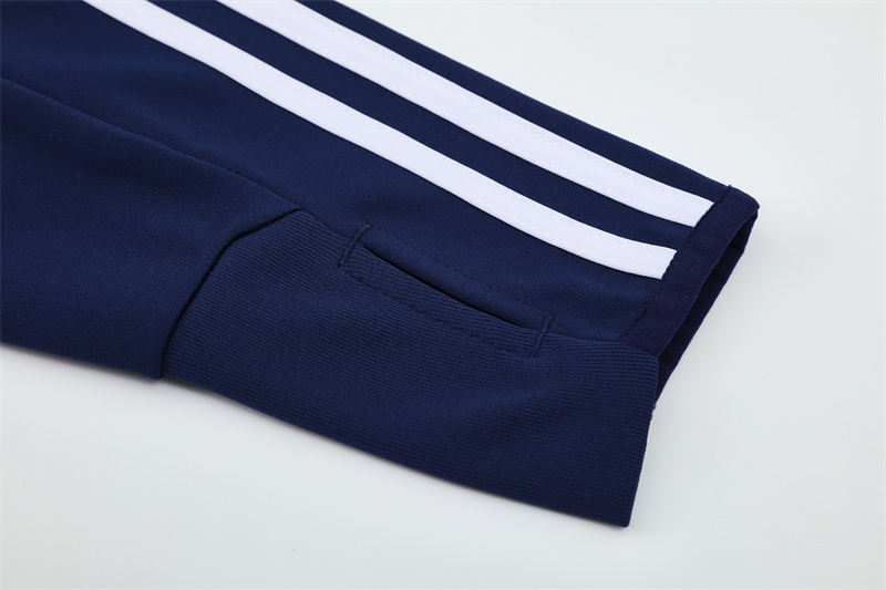 Real Madrid 12/13 half zipper Training Dark Blue